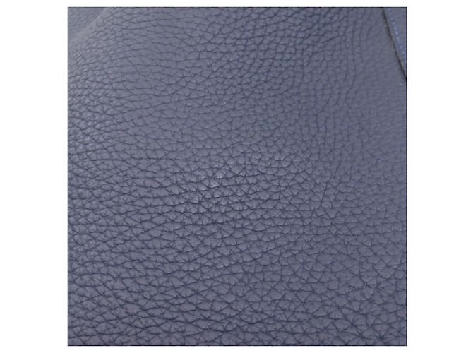 Hermès Picotin Lock MM Handtasche Marineblau - Ansicht 13