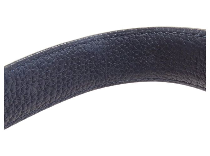 Hermès Picotin Lock MM Handtasche Marineblau - Ansicht 18