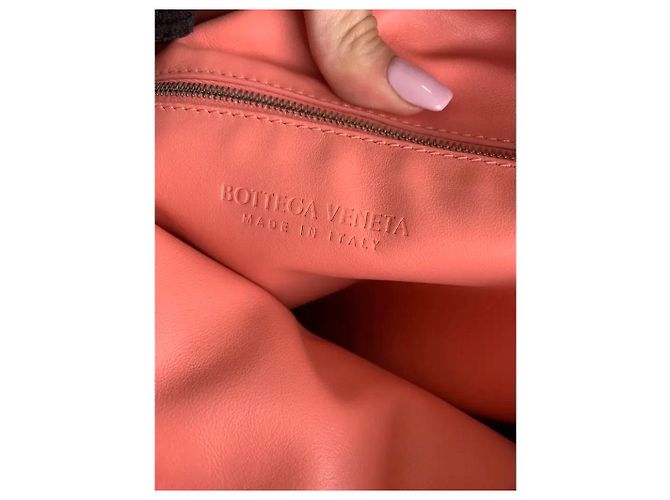 Sac à main Bottega Veneta Jodie PM Cuir Corail - vue 4