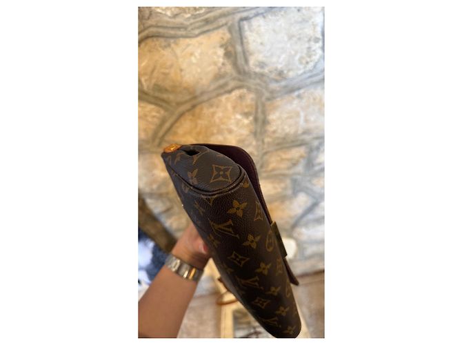 Borsa Louis Vuitton Monogram Favorite PM Marrone Monogramma - vista 6