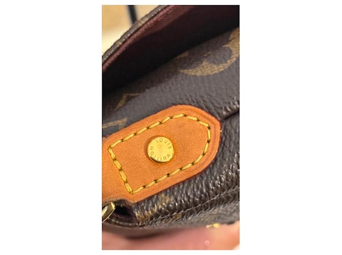 Borsa Louis Vuitton Monogram Favorite PM Marrone Monogramma - vista 8