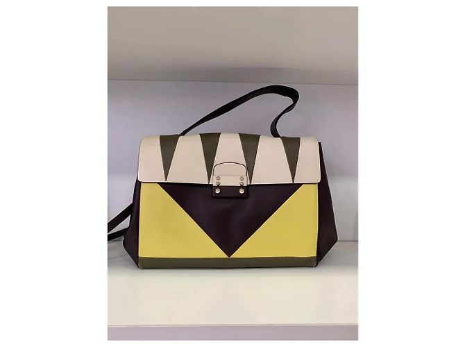 Borsa Valentino Garavani in pelle colorblock Multicolore - vista 3