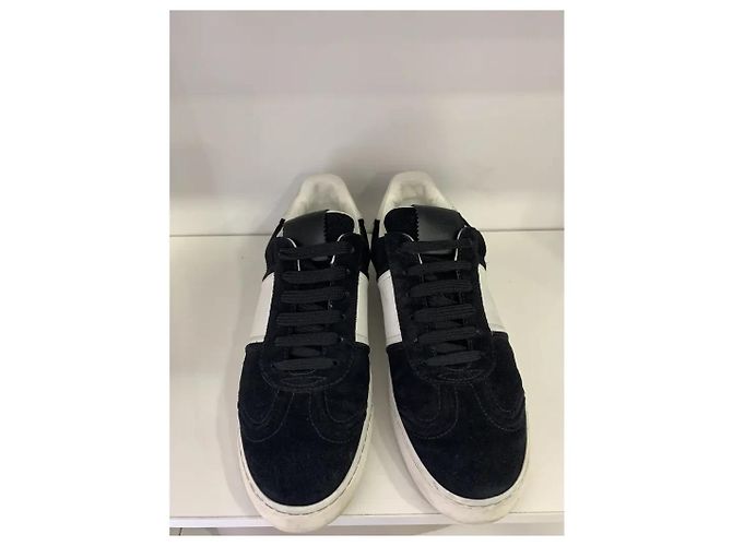 Sneakers Flycrew Valentino Garavani scamosciato nero - vista 2