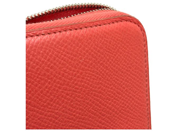 Monedero compacto de seda Azap de Hermès Rosa - vista 10