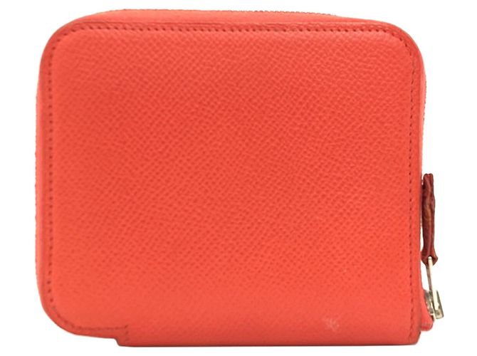 Monedero compacto de seda Azap de Hermès Rosa - vista 2