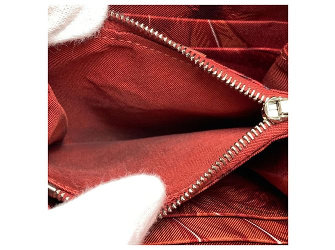 Monedero compacto de seda Azap de Hermès Rosa - vista 7