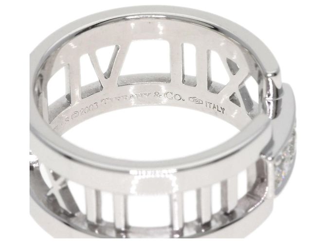 Anello Atlas con 3 Diamanti di Tiffany & Co. - vista 5