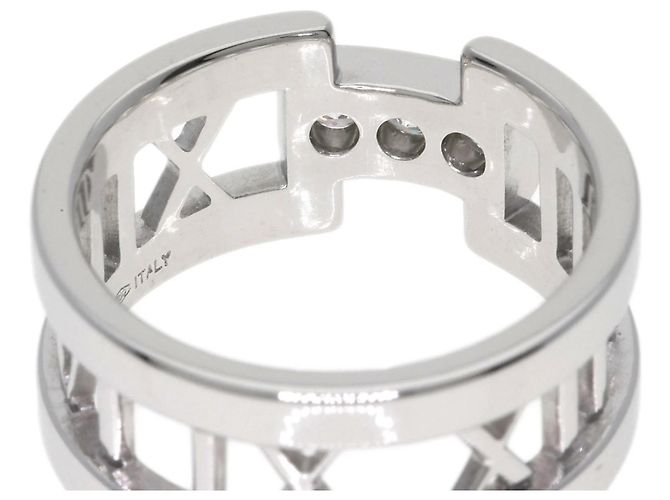 Anello Atlas con 3 Diamanti di Tiffany & Co. - vista 9