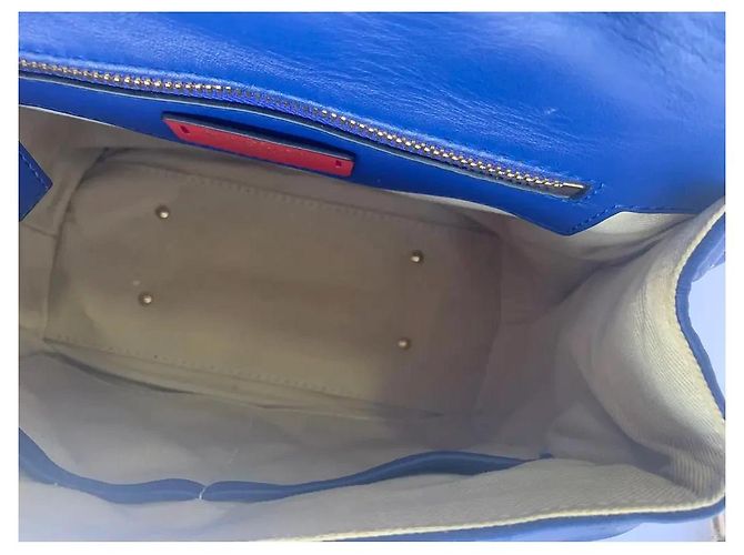 Borsa Valentino Garavani Candy Stud in pelle trapuntata blu e rossa Multicolore - vista 9