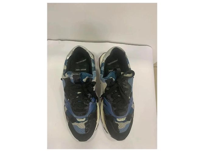 Sneakers Valentino Garavani Bounce blu navy - vista 2