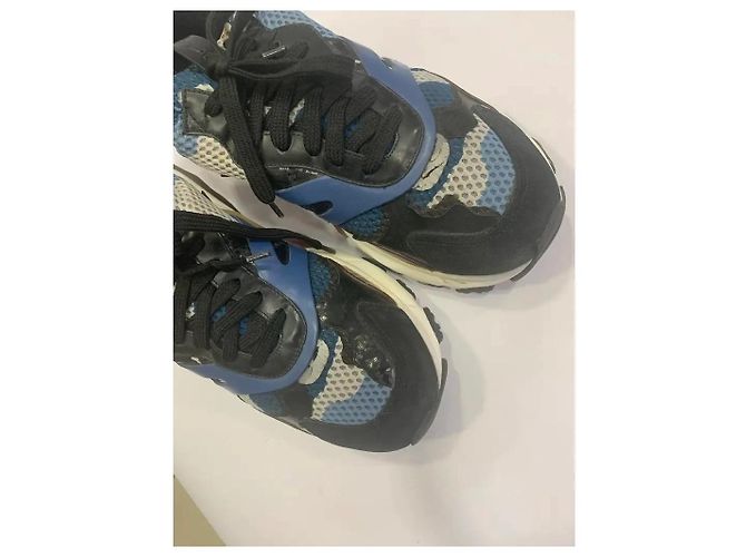 Sneakers Valentino Garavani Bounce blu navy - vista 4