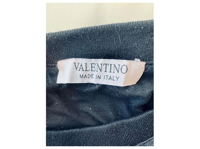Suéter Valentino Garavani Preto com Enfeite de Coroa de Cristais e Pérolas - vista 4
