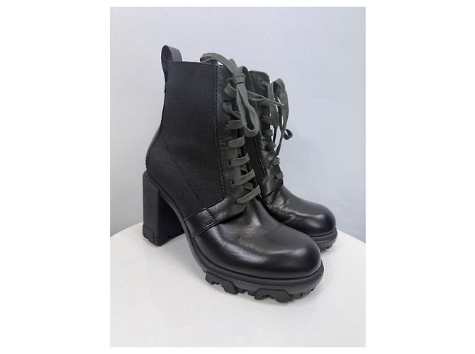 Botines de cuero negro Rag & Bone - vista 4