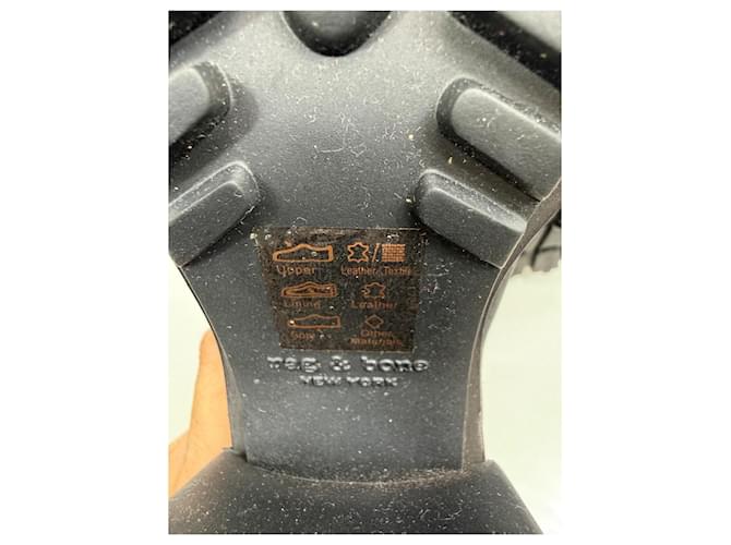 Botines de cuero negro Rag & Bone - vista 8