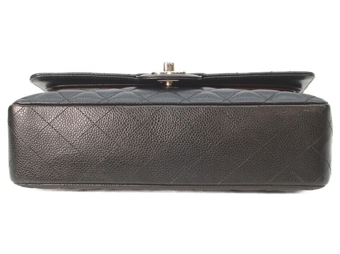 Borsa a Spalla Chanel Matelassé Double Flap Nero - vista 5