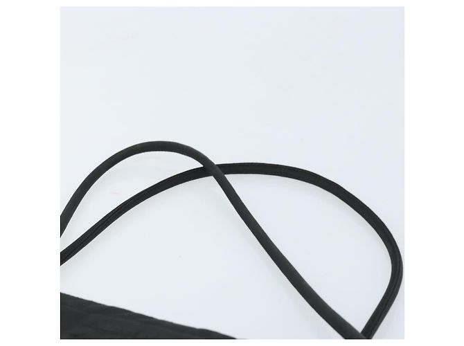Prada Tote Bag aus schwarzem Nylon mit Silber authentisch 174562 - Ansicht 14