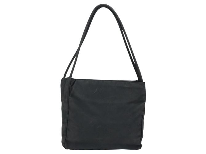 Prada Tote Bag aus schwarzem Nylon mit Silber authentisch 174562 - Ansicht 2