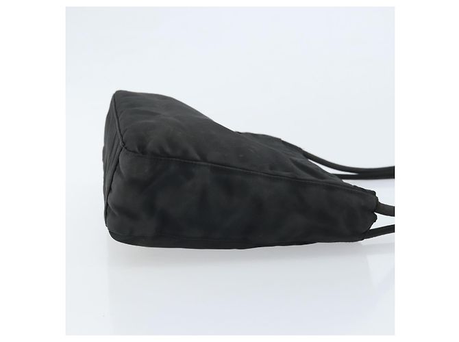 Prada Tote Bag aus schwarzem Nylon mit Silber authentisch 174562 - Ansicht 3