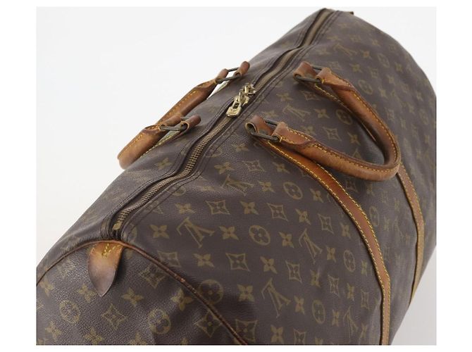 LOUIS VUITTON Borsa Boston Monogram Keepall 45 M41428 Auth LV YKZ114 Monogramma - vista 6