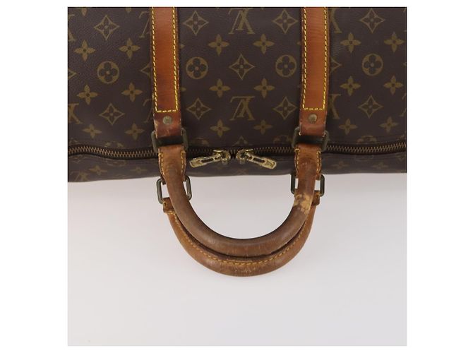 LOUIS VUITTON Borsa Boston Monogram Keepall 45 M41428 Auth LV YKZ114 Monogramma - vista 7