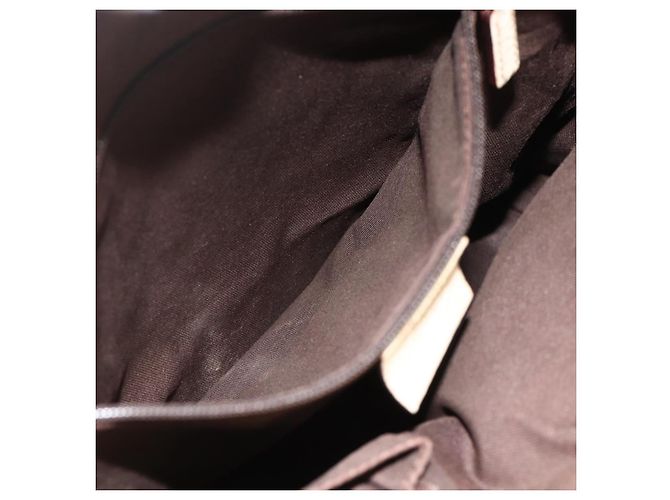 Borsa a mano GG Canvas Gucci Beige Oro 139552 Auth bs34241 D'oro - vista 21