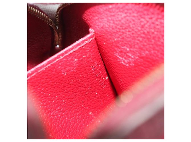 LOUIS VUITTON Pochette PM Monogram Empreinte Rossa M69414 Auth YKZ248A Rosso - vista 12