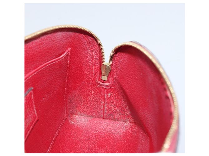 LOUIS VUITTON Pochette PM Monogram Empreinte Rossa M69414 Auth YKZ248A Rosso - vista 17