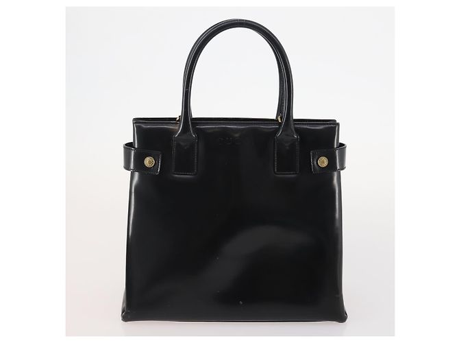 Borsa a Spalla in Tela GG Gucci in Pelle 3 Pezzi Nero Beige Auth bs34147 - vista 16