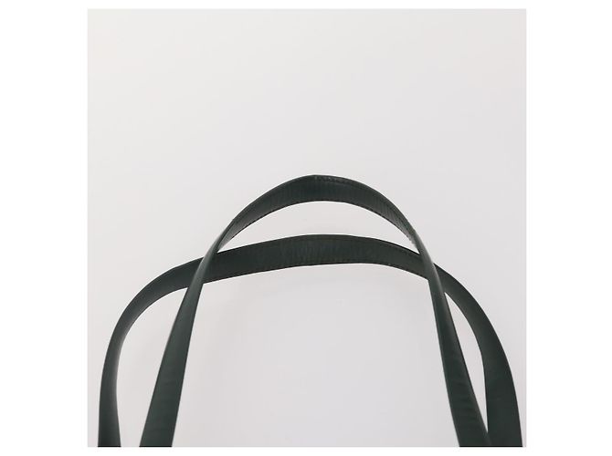 Borsa a Spalla in Tela GG Gucci in Pelle 3 Pezzi Nero Beige Auth bs34147 - vista 6