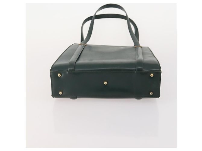 Borsa a Spalla in Tela GG Gucci in Pelle 3 Pezzi Nero Beige Auth bs34147 - vista 7
