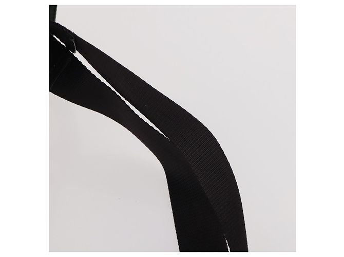 Zaino PRADA in nylon verde argento Auth YKZ295 - vista 15