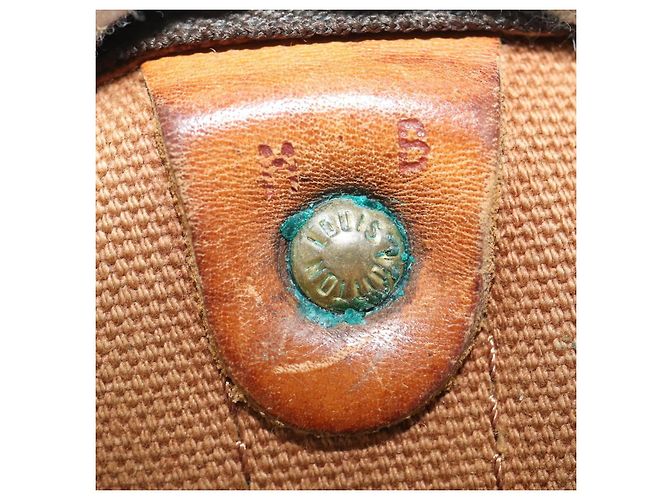 LOUIS VUITTON Bolsa Boston Monogram Keepall 50 M41426 Auth LV LNZ775 Monograma - vista 12