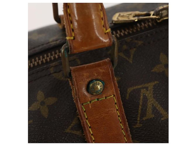LOUIS VUITTON Bolsa Boston Monogram Keepall 50 M41426 Auth LV LNZ775 Monograma - vista 19