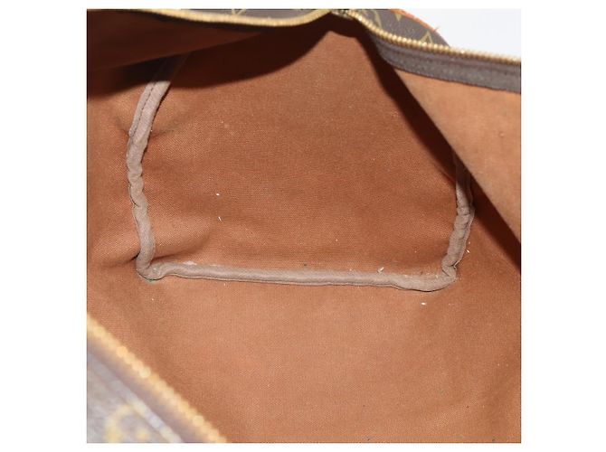 LOUIS VUITTON Bolsa Boston Monogram Keepall 50 M41426 Auth LV LNZ775 Monograma - vista 23