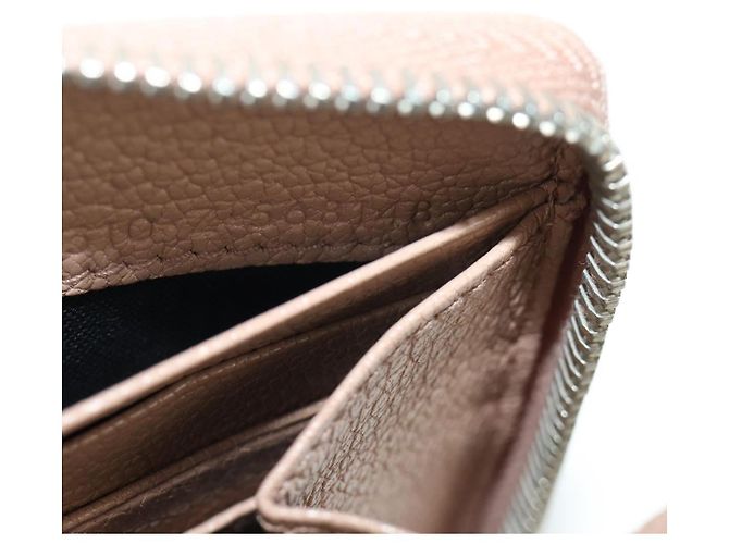 BALENCIAGA Continental Langer Geldbeutel Leder Rosa Silber 390187 Auth SW2300M Pink - Ansicht 11