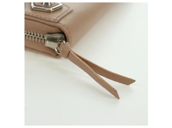 BALENCIAGA Continental Langer Geldbeutel Leder Rosa Silber 390187 Auth SW2300M Pink - Ansicht 19