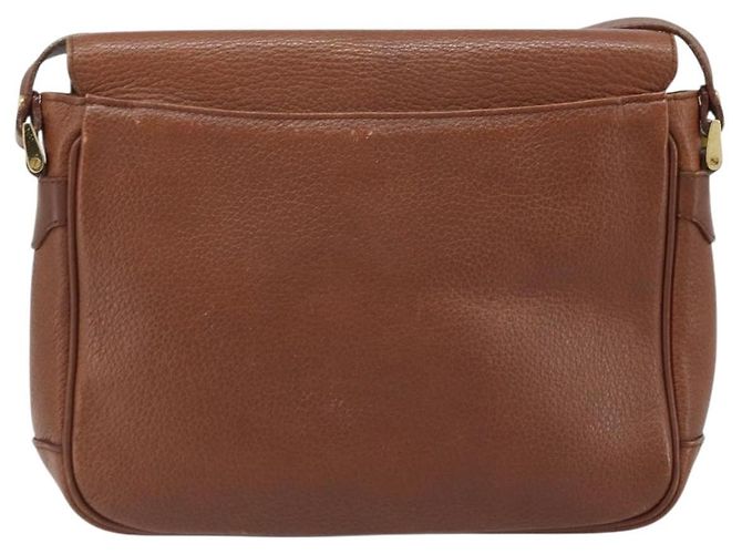 Borsa a Spalla Burberrys in Pelle 2 vie Marrone Oro Auth mr2215 D'oro - vista 2
