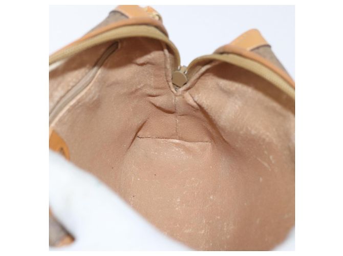 Gucci Borsa a Spalla Micro GG Supreme PVC Beige Oro 007 104 4916 Auth SW2142 D'oro - vista 18