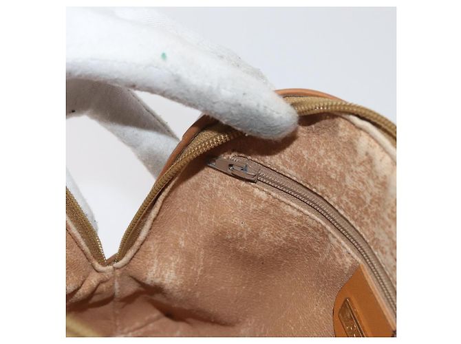 Gucci Borsa a Spalla Micro GG Supreme PVC Beige Oro 007 104 4916 Auth SW2142 D'oro - vista 20