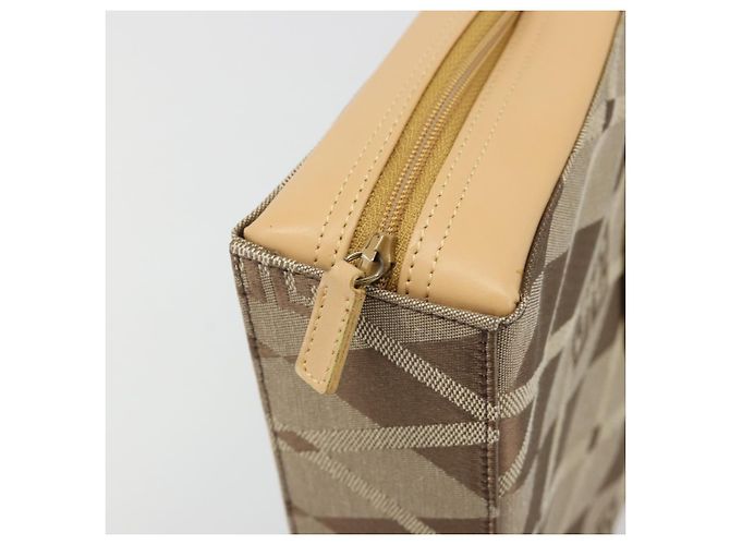Borsa a mano GIVENCHY in tela beige e oro Auth SW2228A D'oro - vista 10