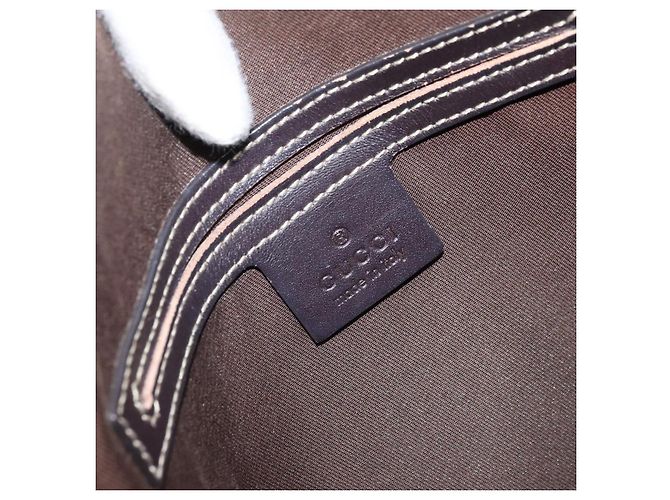 Gucci Borsa a Spalla GG Supreme PVC Oro Beige 223666 Auth mr2283 D'oro - vista 18