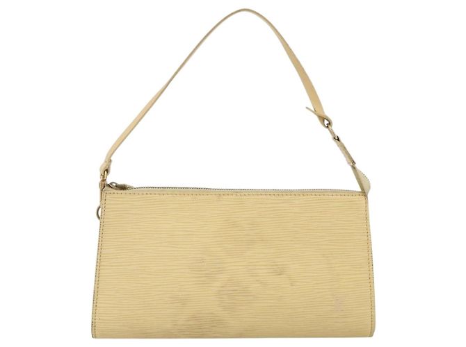 LOUIS VUITTON Pochette Accesorios Epi Vainilla M5294A LV Auth ka3515 - vista 13