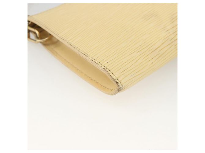 LOUIS VUITTON Pochette Accesorios Epi Vainilla M5294A LV Auth ka3515 - vista 15
