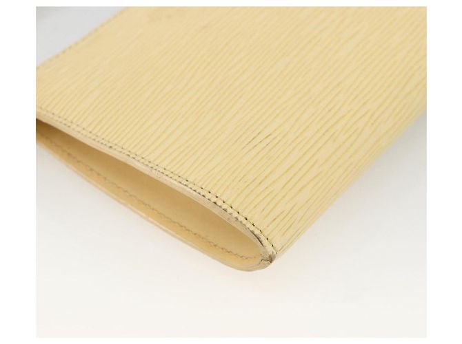 LOUIS VUITTON Pochette Accesorios Epi Vainilla M5294A LV Auth ka3515 - vista 17