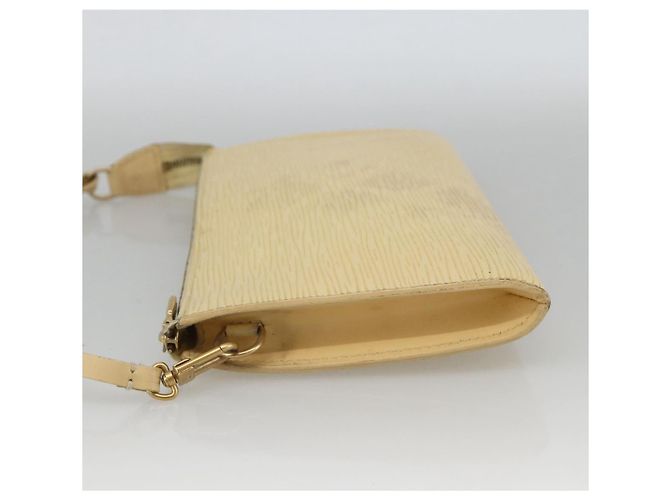 LOUIS VUITTON Pochette Accesorios Epi Vainilla M5294A LV Auth ka3515 - vista 3