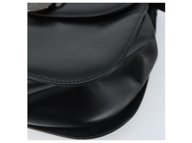Borsa a mano GIVENCHY in pelle 2 vie nera Auth hk3584 Nero - vista 10