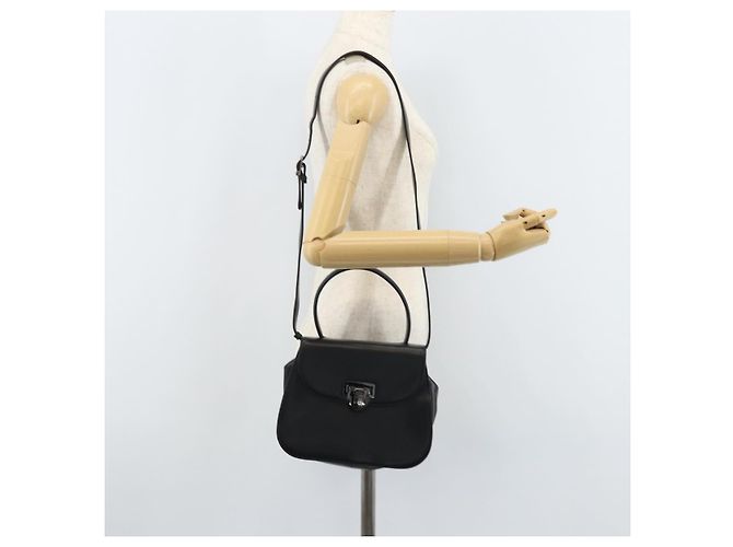 Borsa a mano GIVENCHY in pelle 2 vie nera Auth hk3584 Nero - vista 25