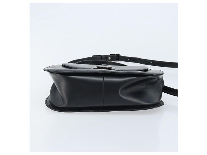 Borsa a mano GIVENCHY in pelle 2 vie nera Auth hk3584 Nero - vista 5