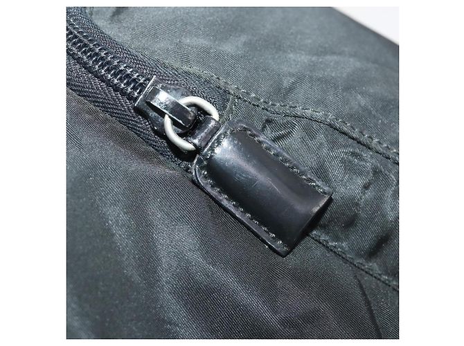 PRADA Backpack Nylon Black Silver Auth 174569 Silvery - view 26