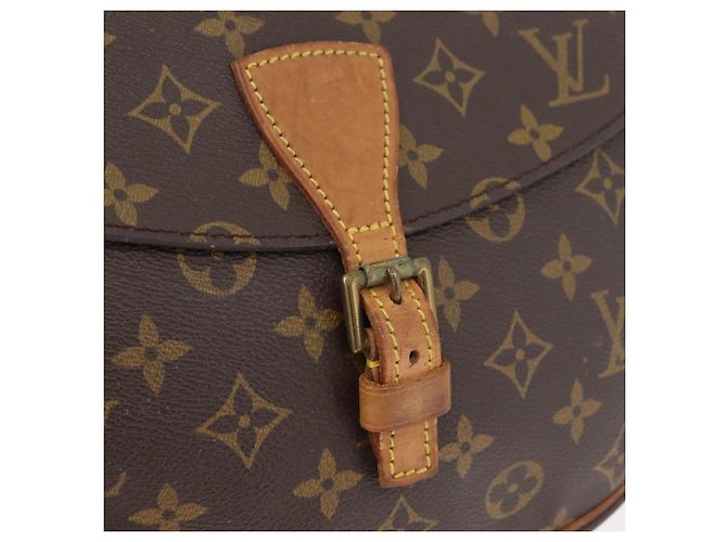 LOUIS VUITTON Borsa a Spalla Monogram Jeune Fille MM M51226 LV Auth BAZ545 Monogramma - vista 18